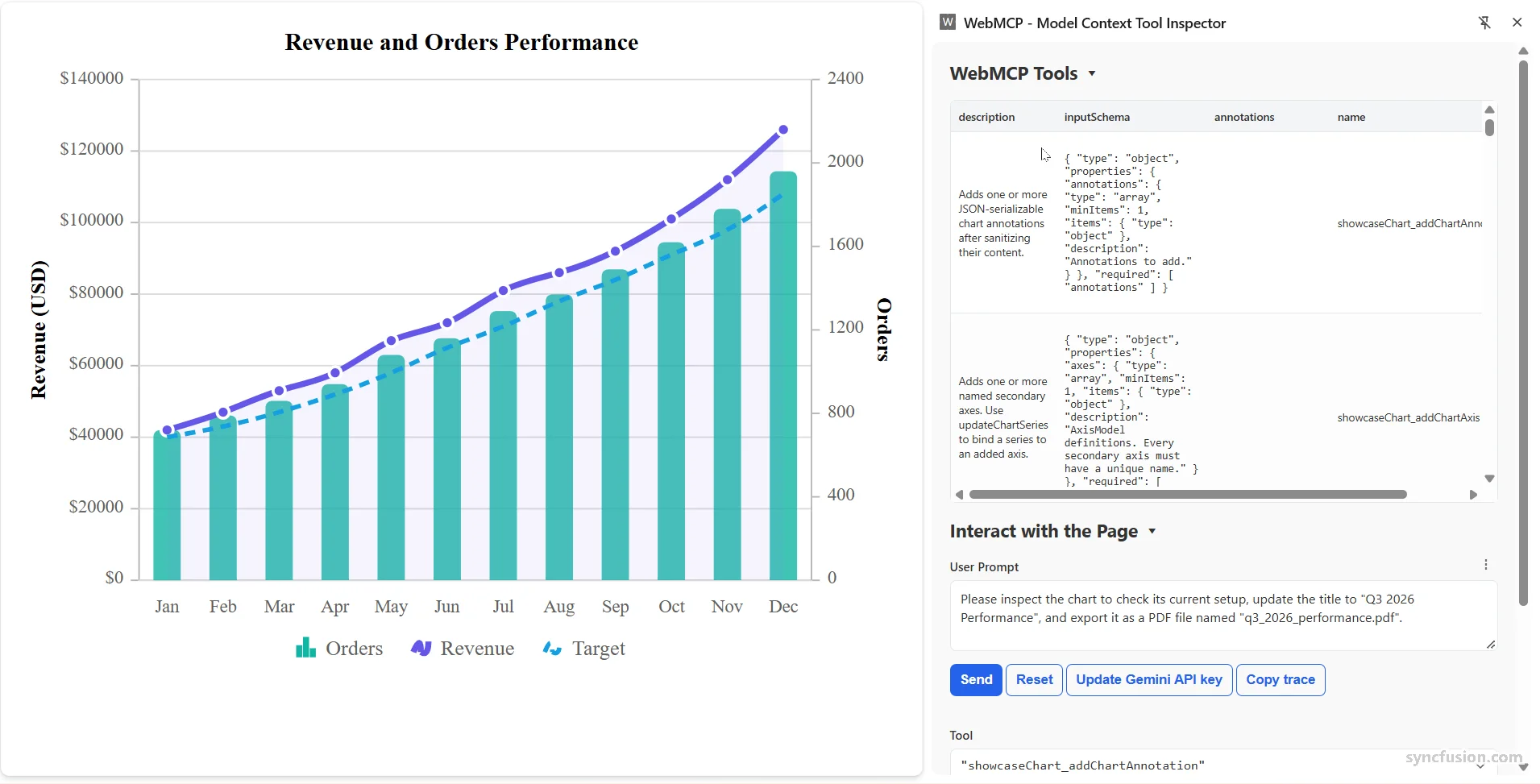 Web Charts WebMCP Integration