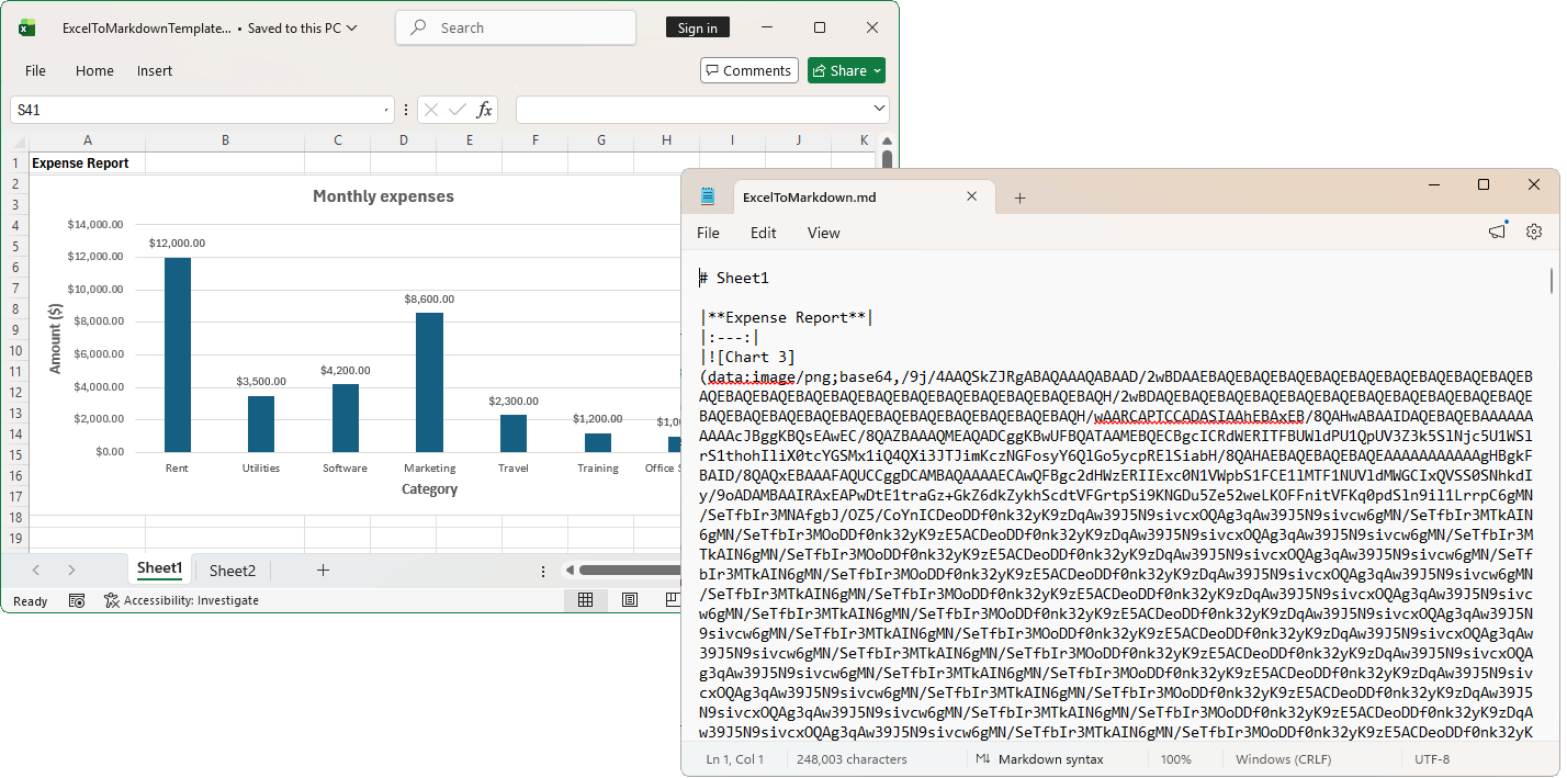 Excel-to-Markdown