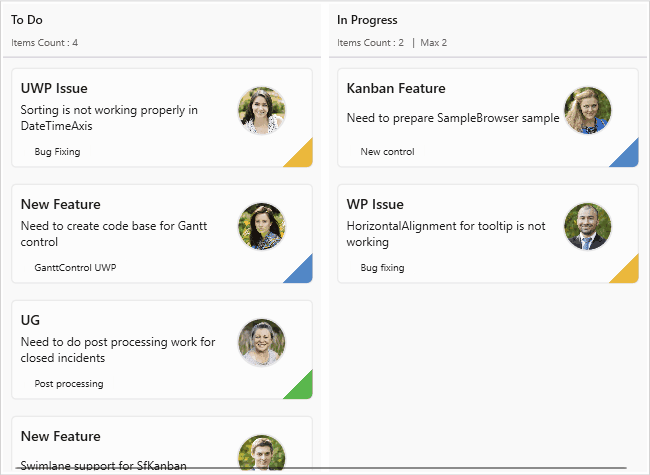 WPF Kanban multi-card selection