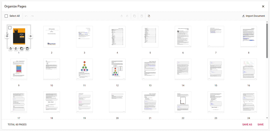 Page Organizer -Extract Pages