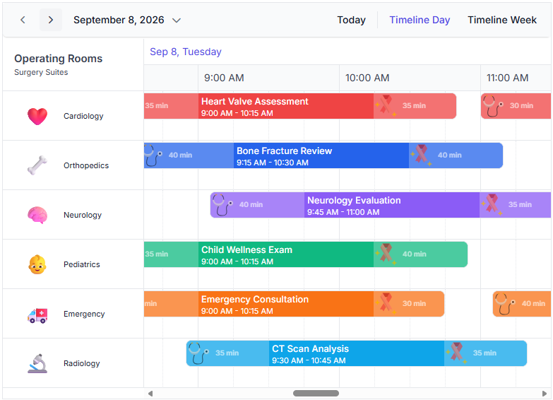 Scheduler event buffer