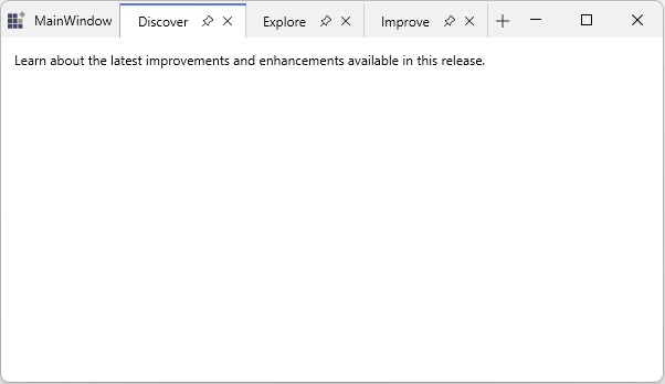 WPF pin tabs